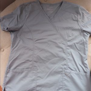 Cherokee grey scrub top